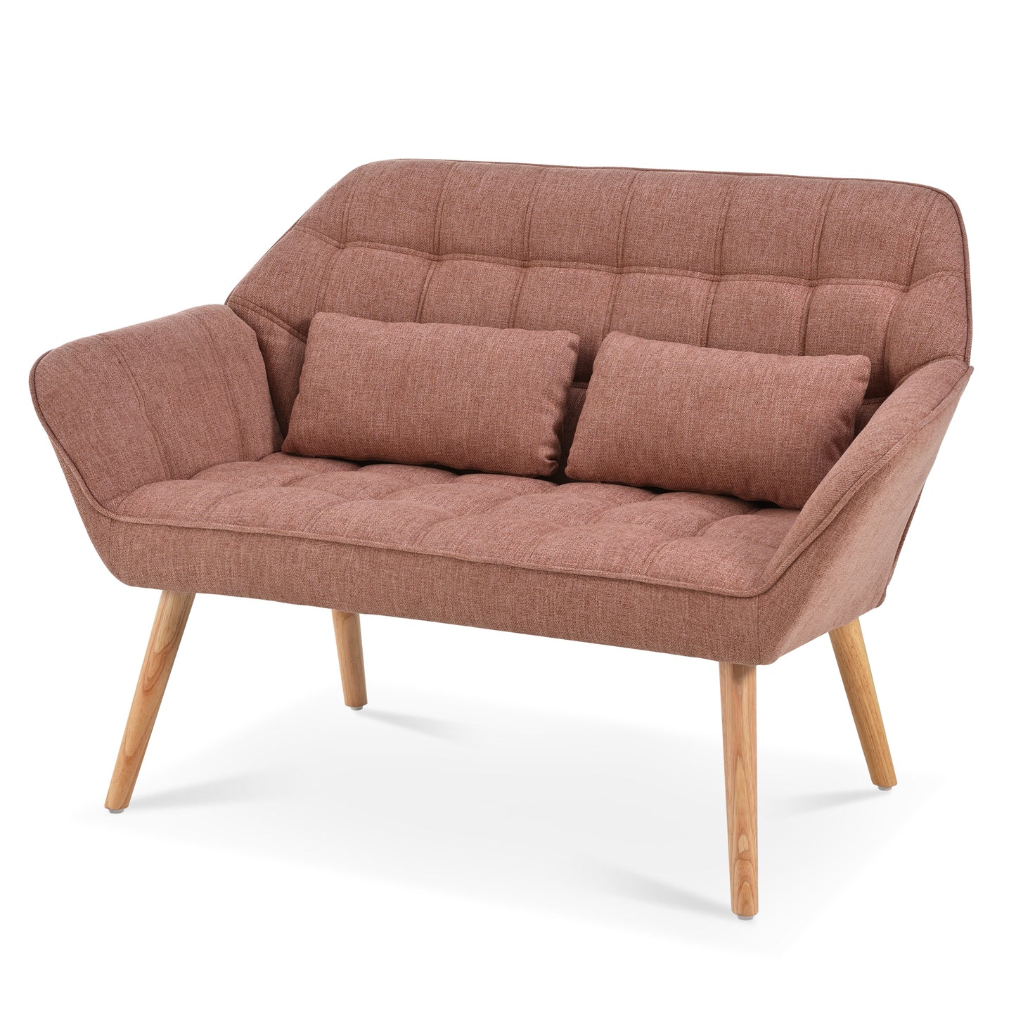 Puffins Comfy Loveseat - Pink