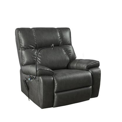 Emily Heating massage Recliner Chair - Gray