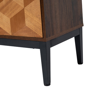 Murah Accent Cabinet - Walnut