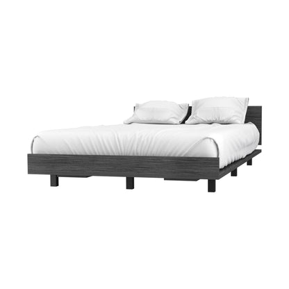 Nimmo Twin Bed Frame - Gray