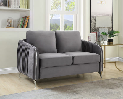 Hathaway Loveseat Couch - Gray