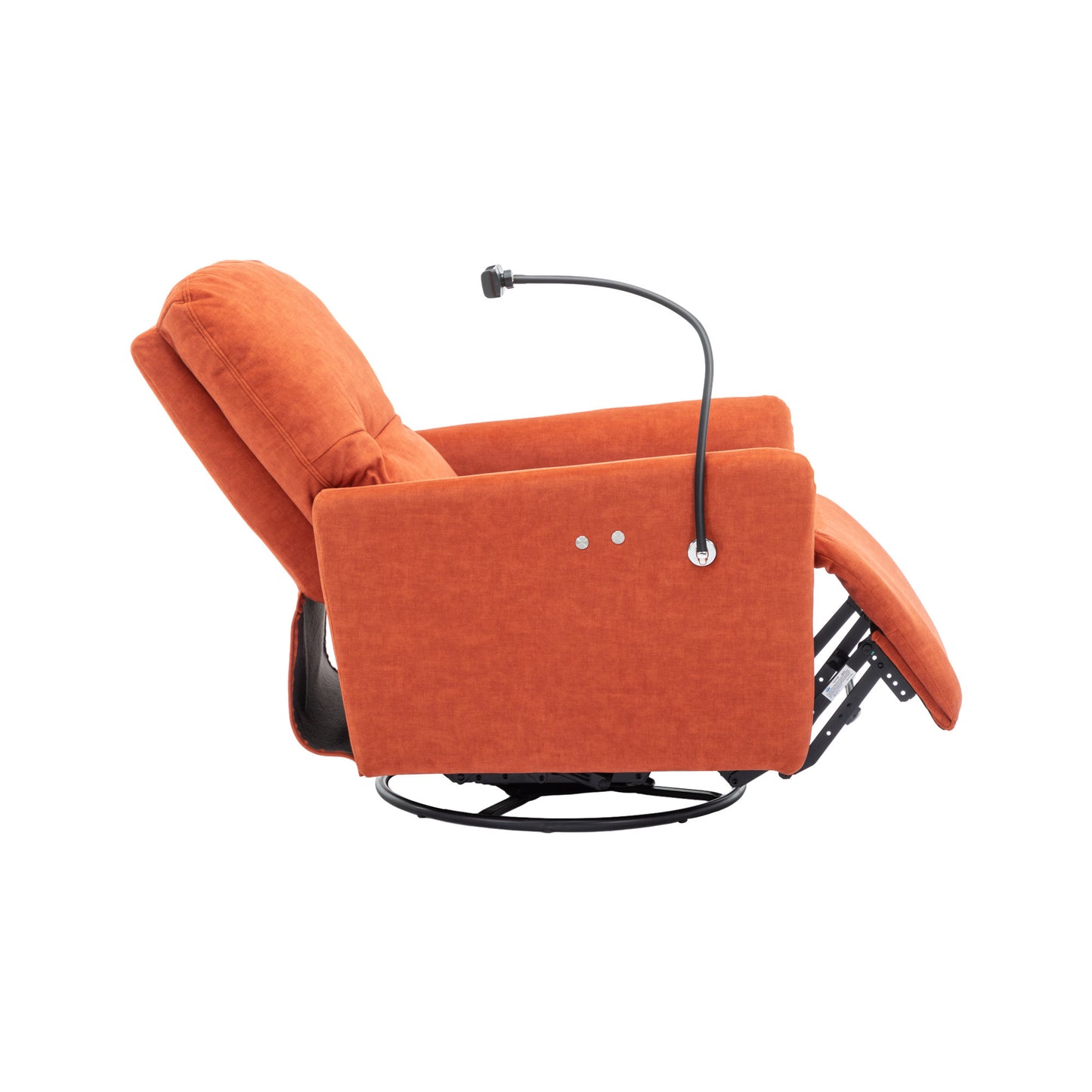 Dax Electric Rocking Motion Recliner - Orange