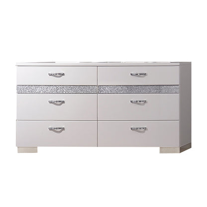 Glossy White  Dresser