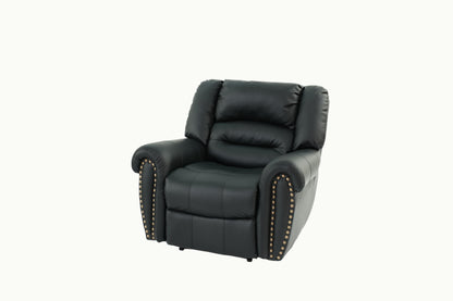 Franklin Manual Motion Recliner Chair - Black