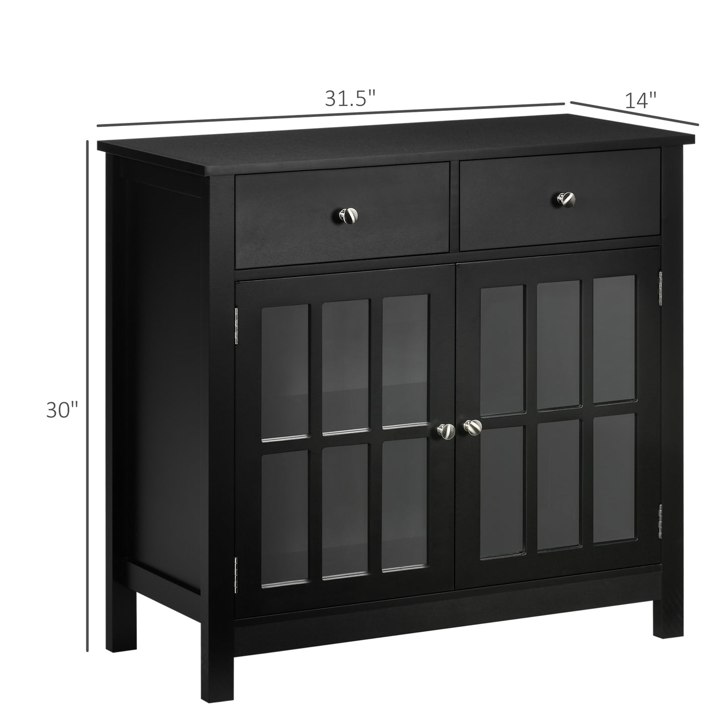 Weber Buffet Cabinet - Black