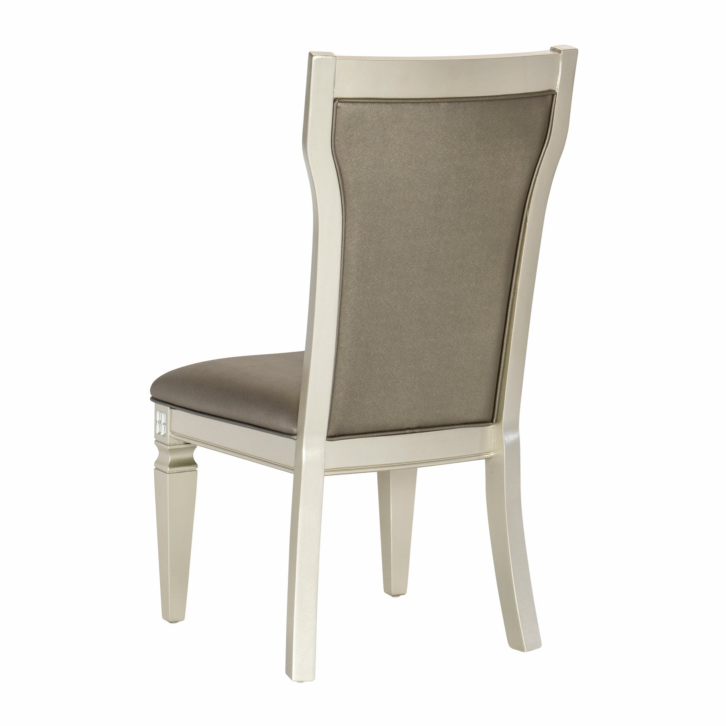 Jaydon Glamorous Style Dining Chair (Set of 2) - Champagne