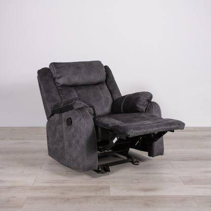 Sonet Glider Recliner Chair - Gray