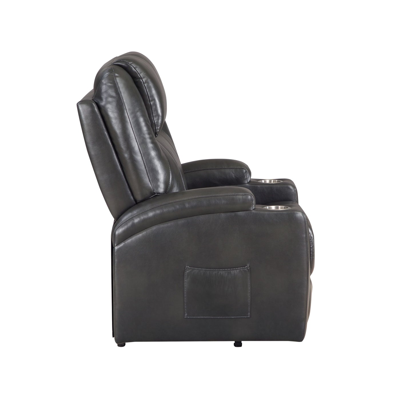 Evander Recliner w/Power Lift - Black