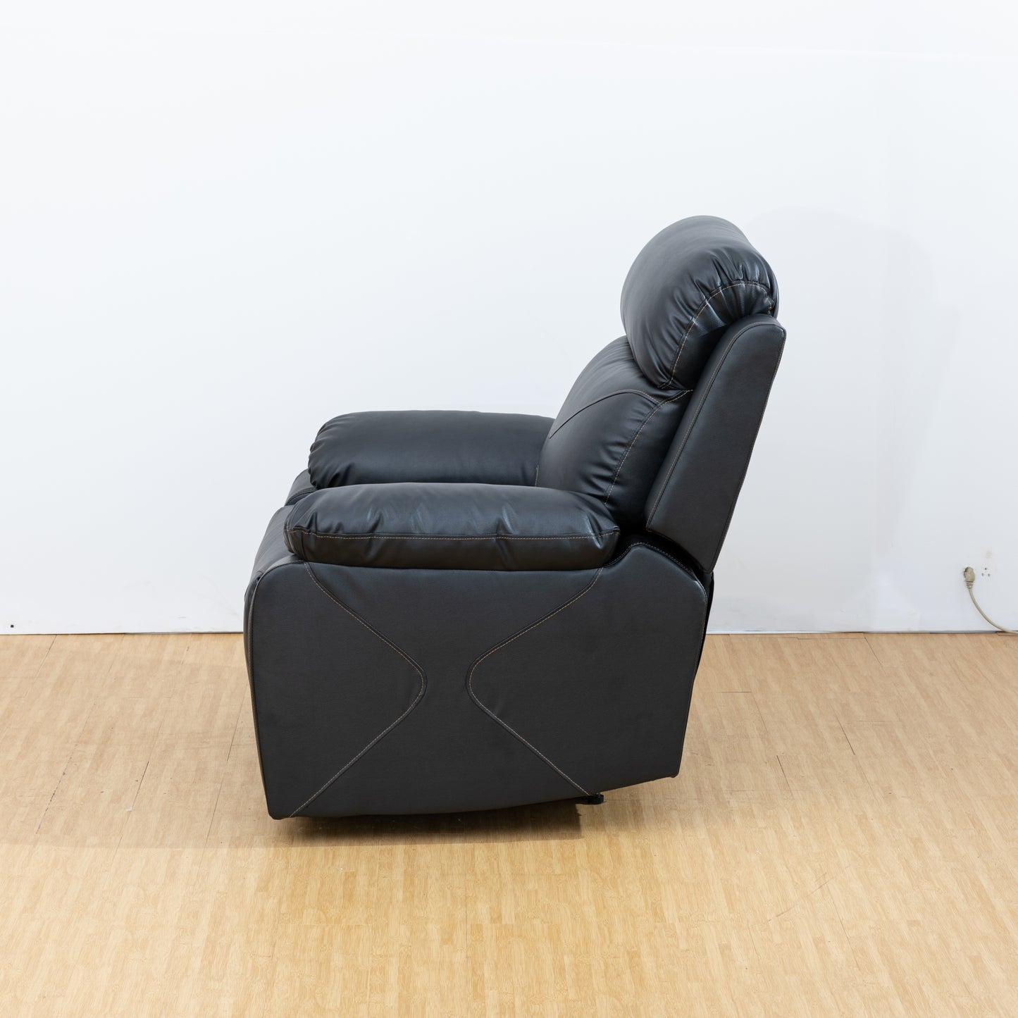 Watson Air Leather Reclining - Black