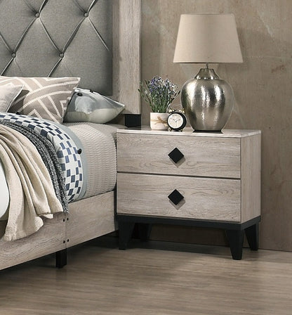 Lyra Nightstand - Cream