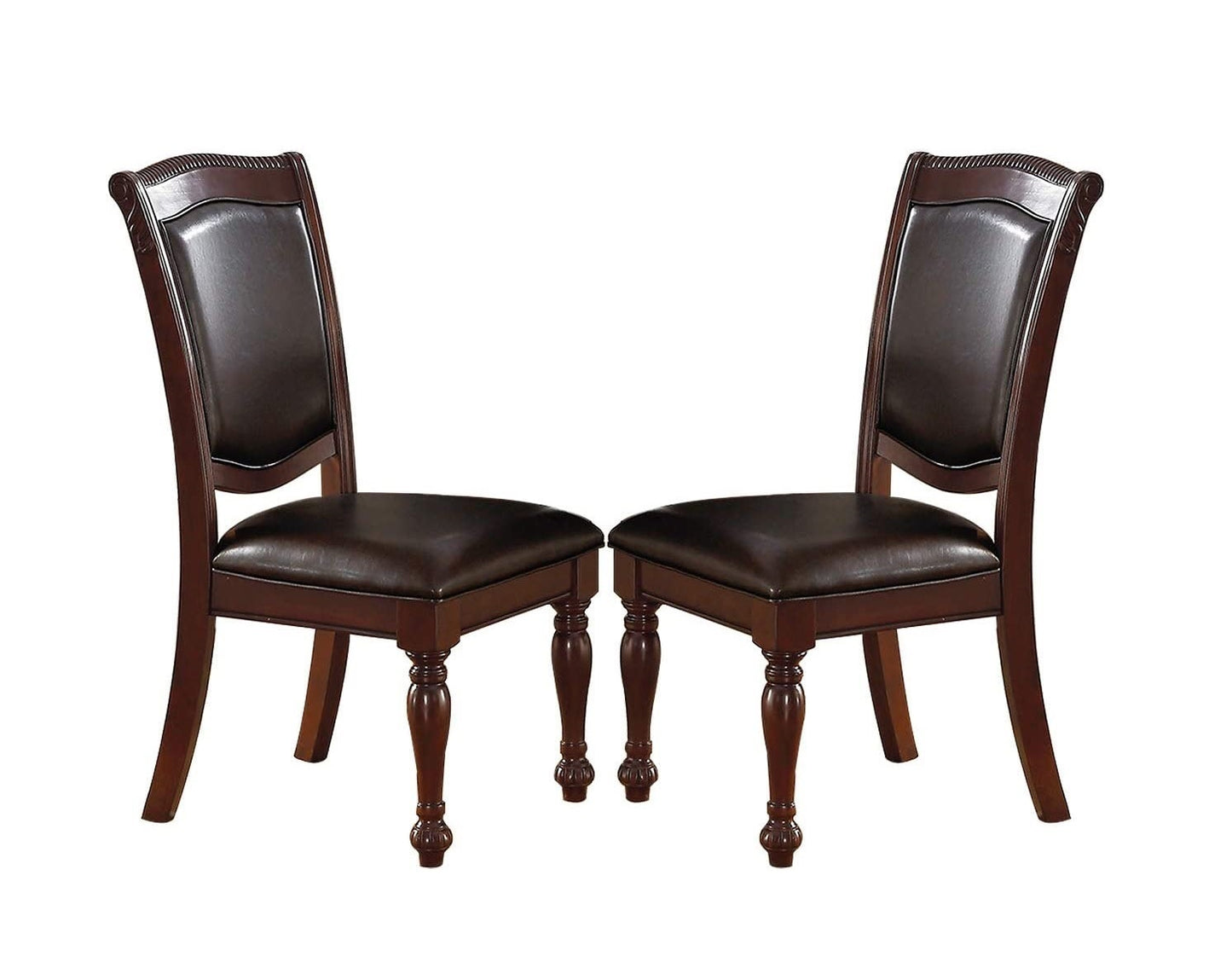 Emma Dining Chair (Set of 2) - Brown