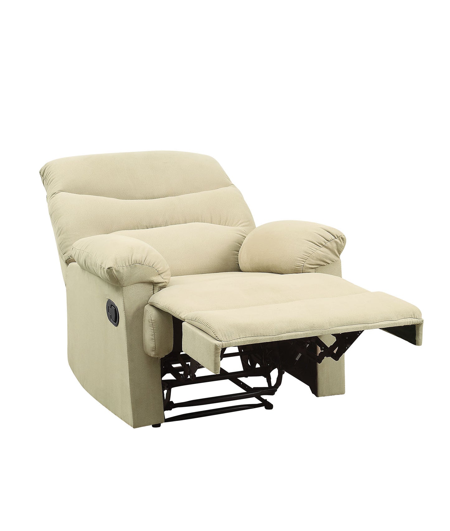 Zamora Glider Recliner with Pillow Top Armrest - Beige