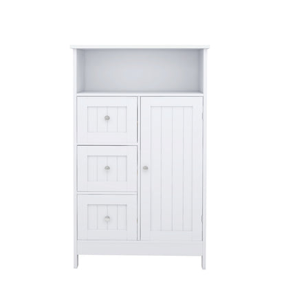 Shera Bathroom Storage Cabinet - White