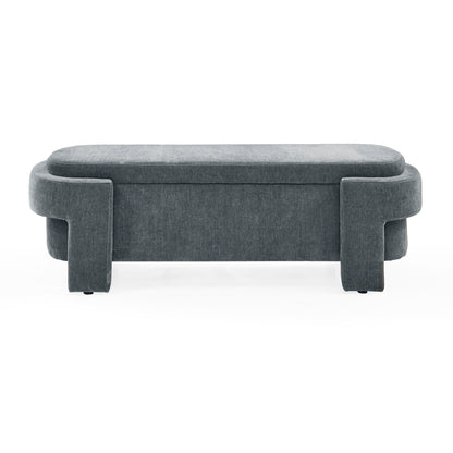 Rita Storage Bench - Gray