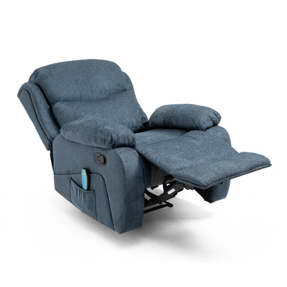 Kramer Massage Recliner Chair - Charcoal