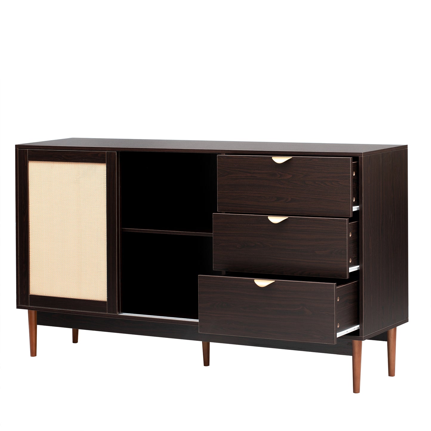 Domie Two-door Storage Cabinet - Brown