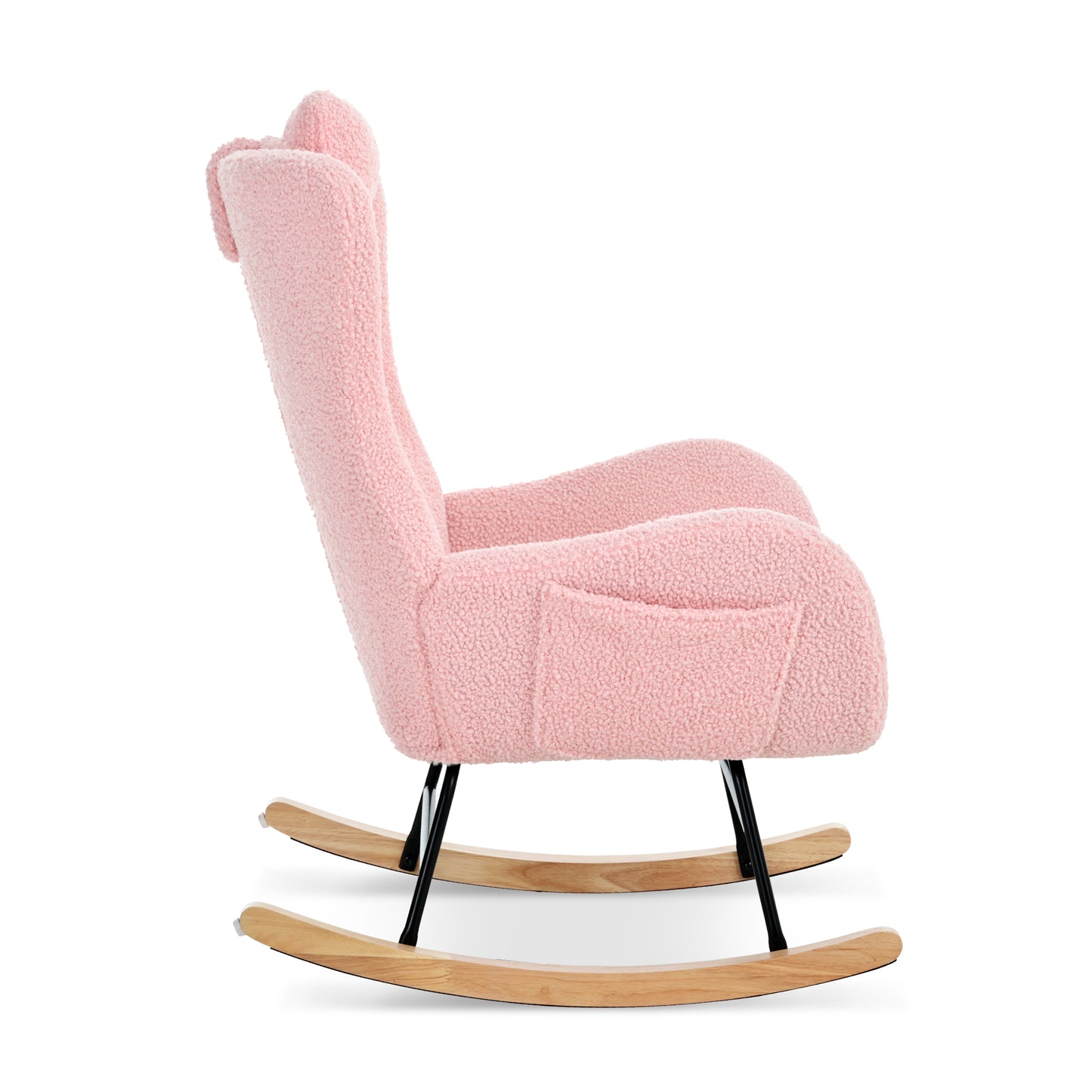 Anton Rocking Chair - Pink