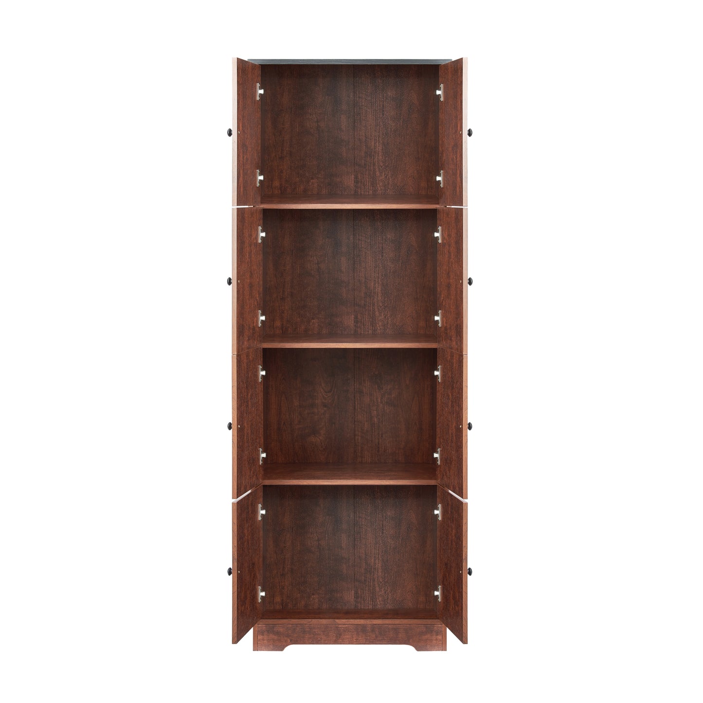 Moore Tall Storage Cabinet - Walnut