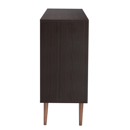 Domie Two-door Storage Cabinet - Brown