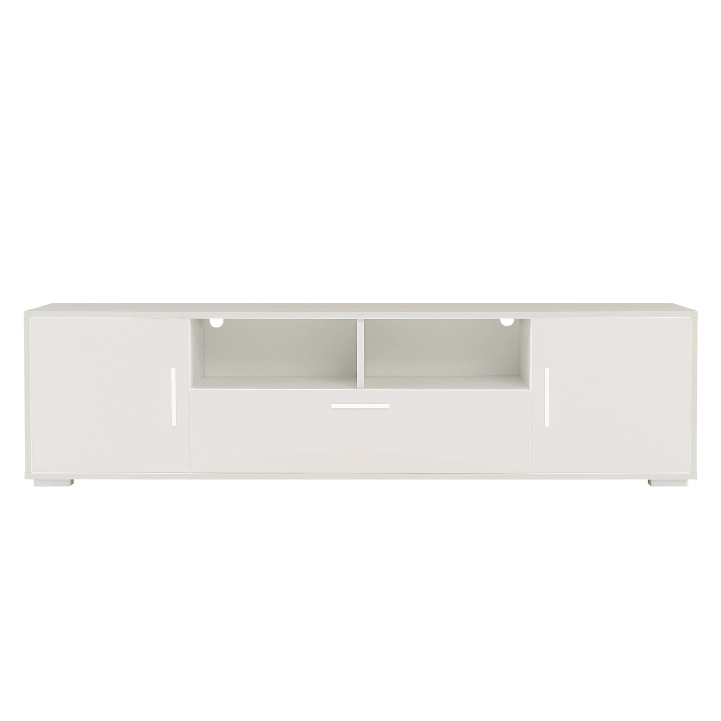 Oasis TV Stand with LED Lights - White