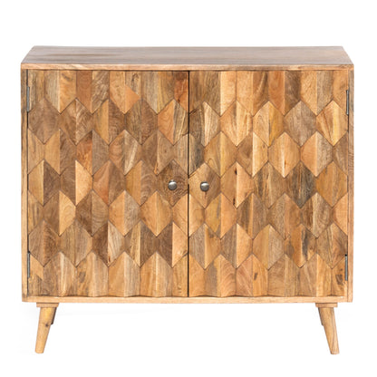 Honeycomb Handcrafted Accent Cabinet