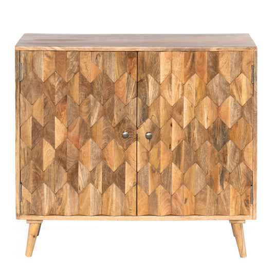 Honeycomb Handcrafted Accent Cabinet