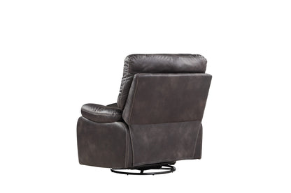 Hooper Swivel Gliding Recliner - Gray