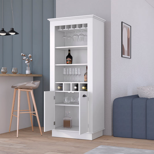 Provo Bar Cabinet - White