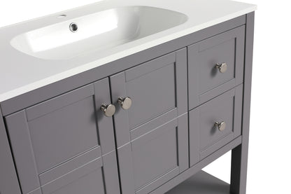 Bathroom Vanity With Soft Close Drawers and Gel Basin