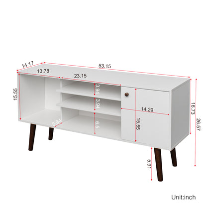 Macho TV Stand - White