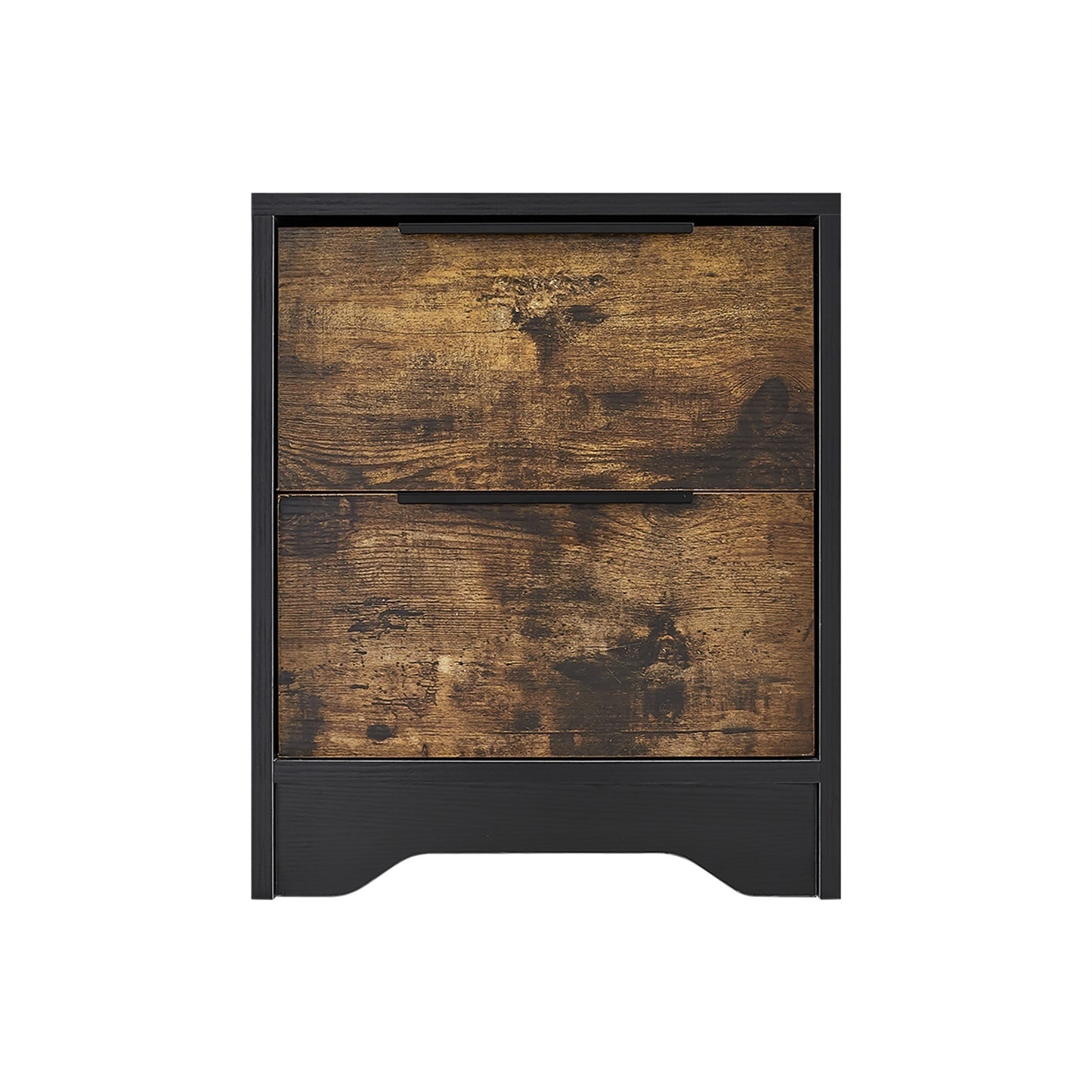 Eleanor Wooden Nightstand - Black