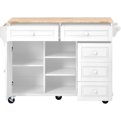 Pantry Mate Kitchen Cart - White