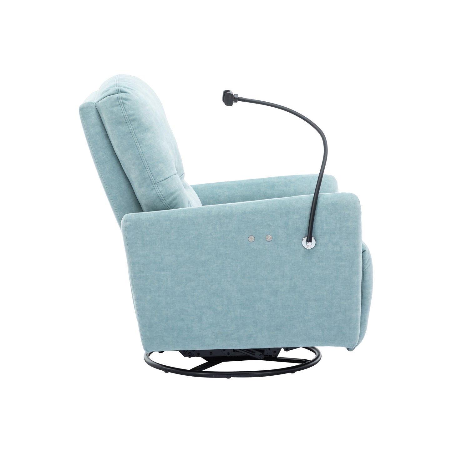 Dax Electric Rocking Motion Recliner - Blue