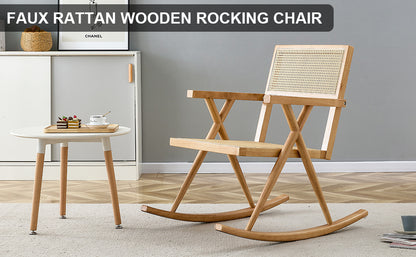 Droom RattanRocking Chair - Natural