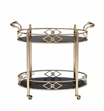 Golden Lord  Bar Cart