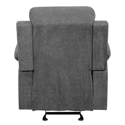 Estrada Pillow Top Arms Glider Recliner - Gray