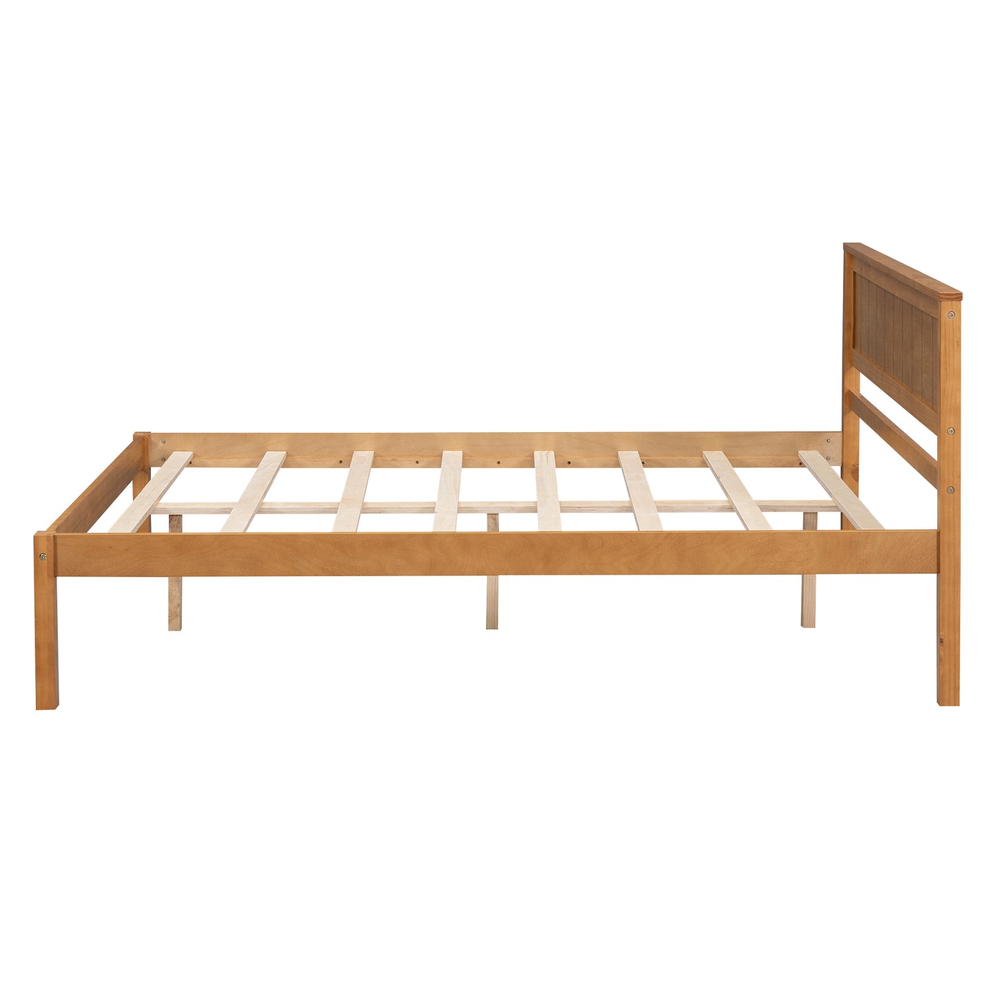 Rhoda Full Size Platform Bed Frame - Oak