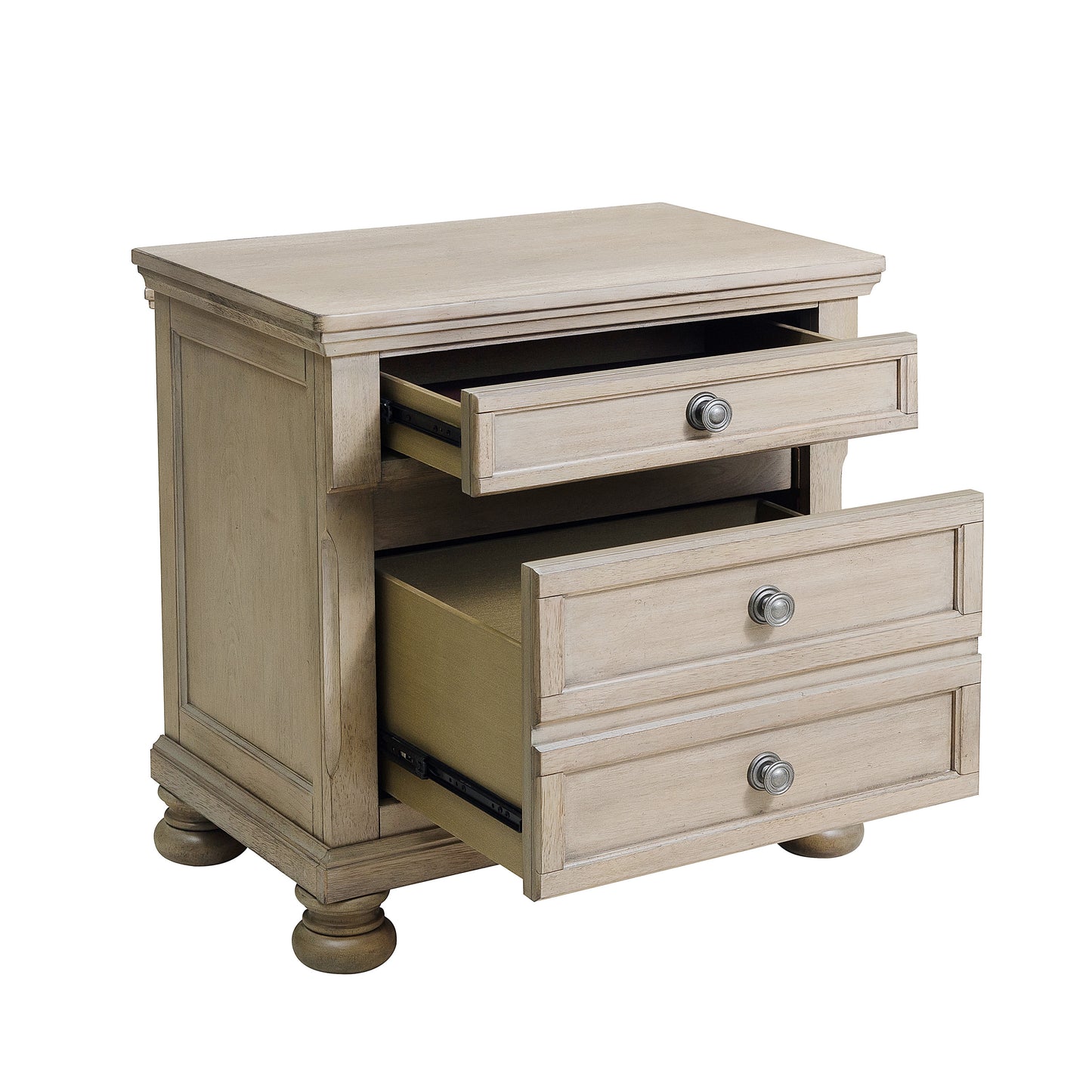 Visio Nightstand End Table - Gray