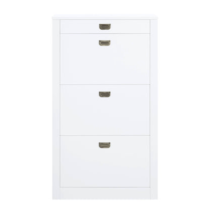 Pagan Shoe Cabinet - White