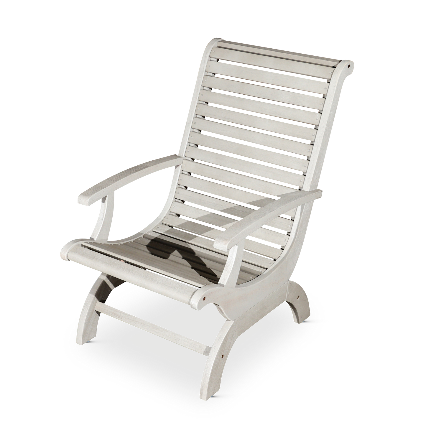 Go Green Eucalyptus Wood Chair - Gray