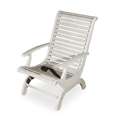 Go Green Eucalyptus Wood Chair - Gray