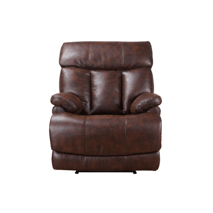 Foss Faux Leather Mannual Recliner