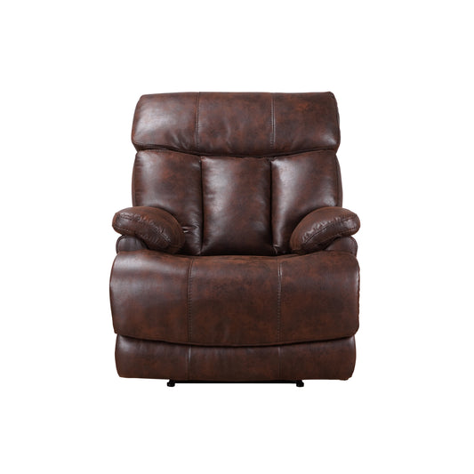 Foss Faux Leather Mannual Recliner