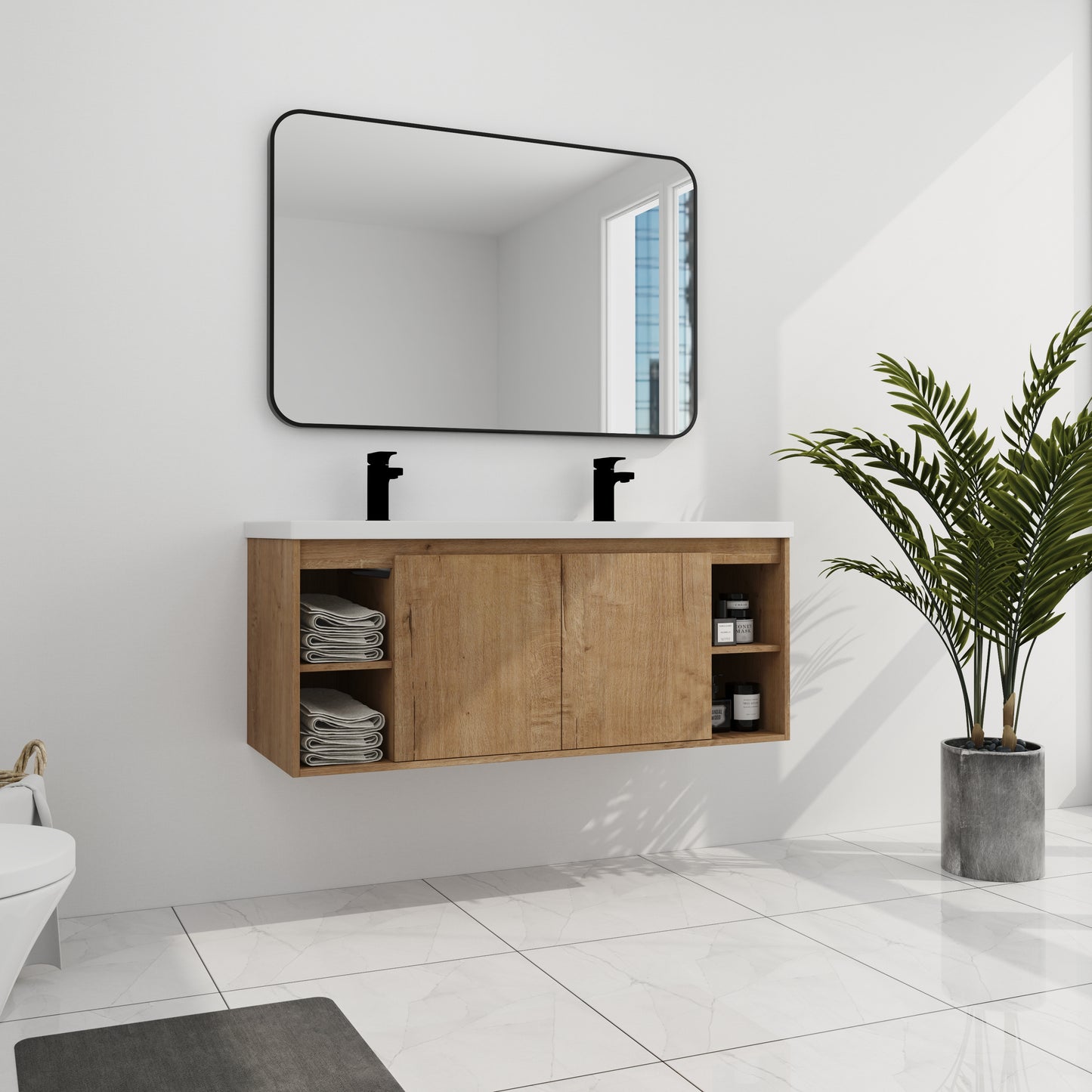 Double Sink Bathroom Vanity