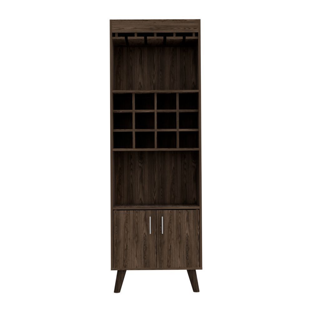 Bulla Bar Cabinet - Dark Walnut