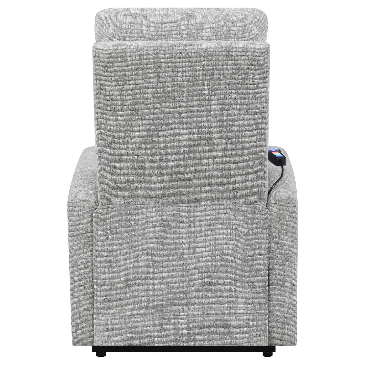 Branson Tufted Power Lift Recliner - Gray