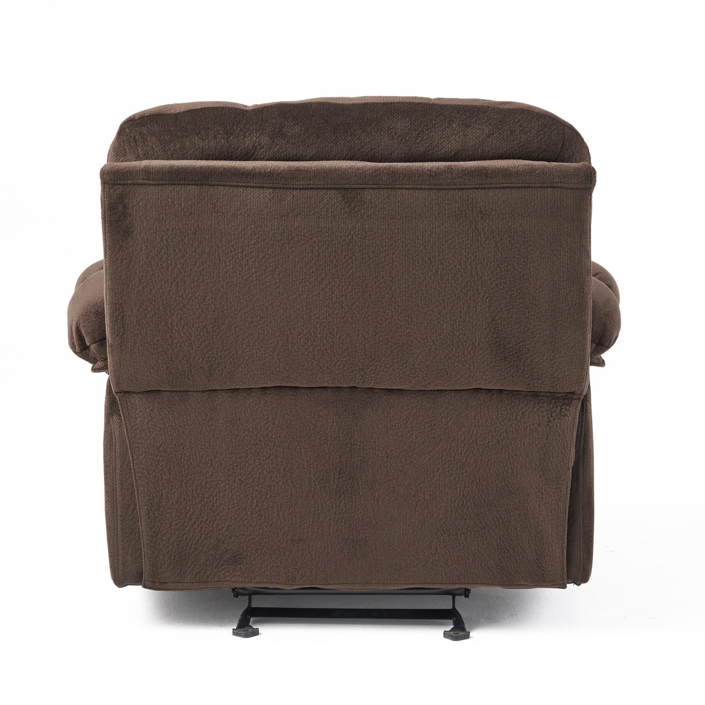 Luxurious Manual Recliner Chair - Chocolate