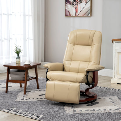 Metro Swivel Recliner Chair - White