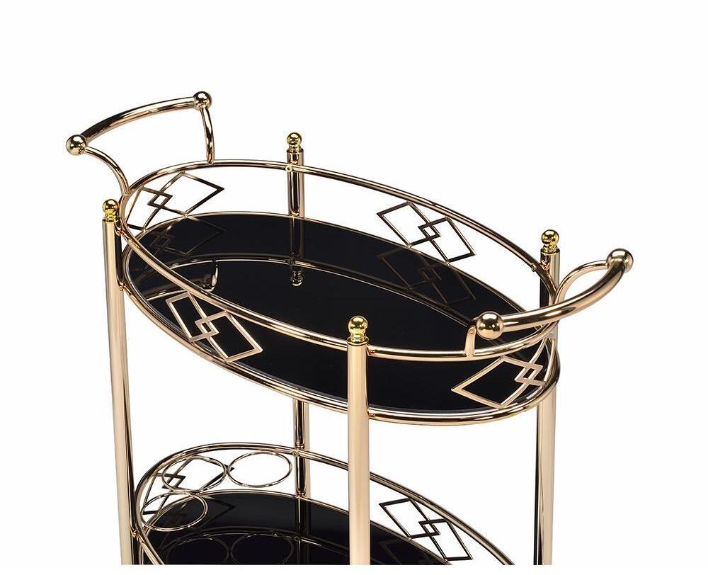 Golden Lord  Bar Cart