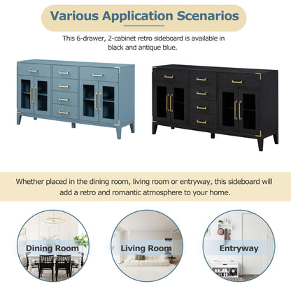 Koch Sideboard Buffet - Blue